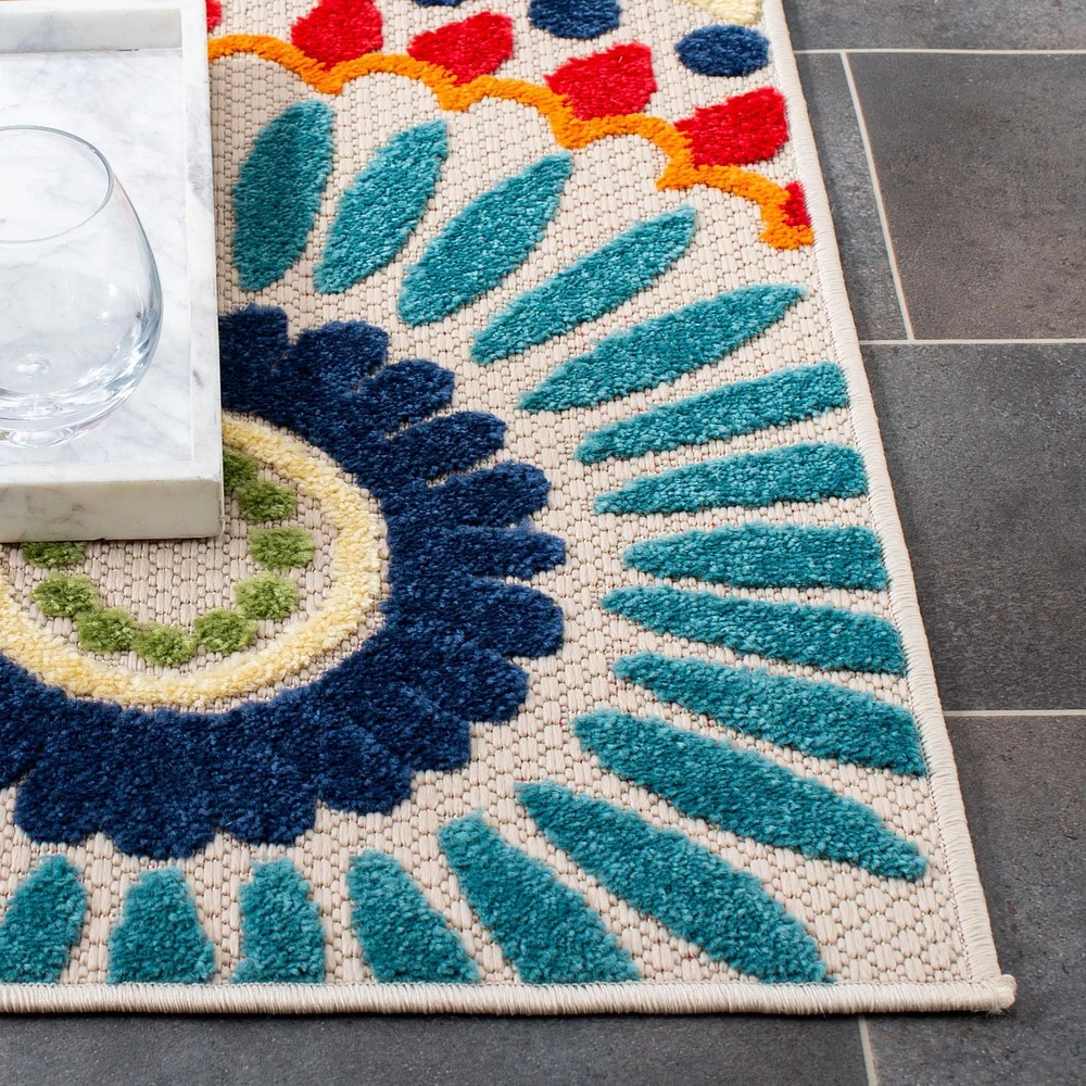 Safavieh Cabana Marina Suzani Outdoor Area Rug
