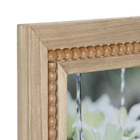 hometrends Sorel Picture Frame, Beaded Natural Finish