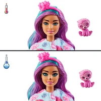 Barbie-Poupée Cutie Reveal-Costume de paresseux et 10 surprises