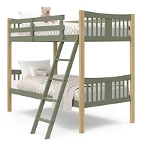 Storkcraft Caribou Solid Hardwood Twin Bunk Bed