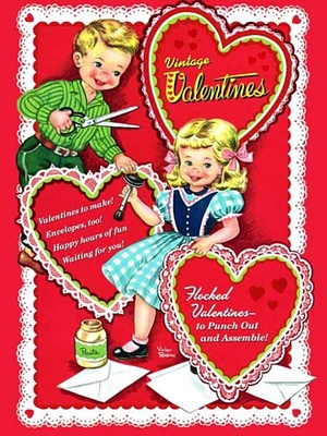 Vintage Valentines (Press Out Book)