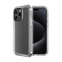 onn. iPhone 15 Pro Rugged Phone Case with Holster and 360˚ Rotating Clip, Antimicrobial, 21 ft. Drop Protection