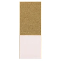 Tapis de couloir à motif de solide à sous-couche en caoutchouc de la collection Ottohome