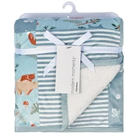 Modern Moments by Gerber Lot de 1 couverture patchwork pour bébé Taille 30" x 40"