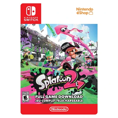 Nintendo Switch Splatoon 2 79.99 (Digital Code)