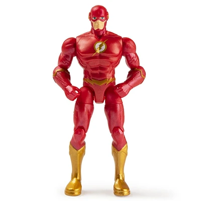 DC Comics, 4-Inch THE FLASH Action Figure with 3 Mystery Accessories, Adventure 2