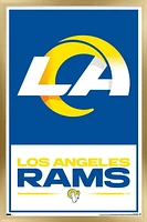 NFL Los Angeles Rams - Logo 21 Wall Poster