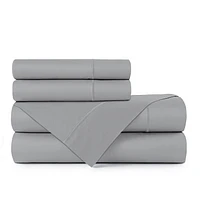 Johnson Home Huggable Jersey Knit Combed Cotton Easy Fit Sheet Set