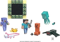 Minecraft Créer-Un-Bloc Or et Blanc Axolotls Figurines