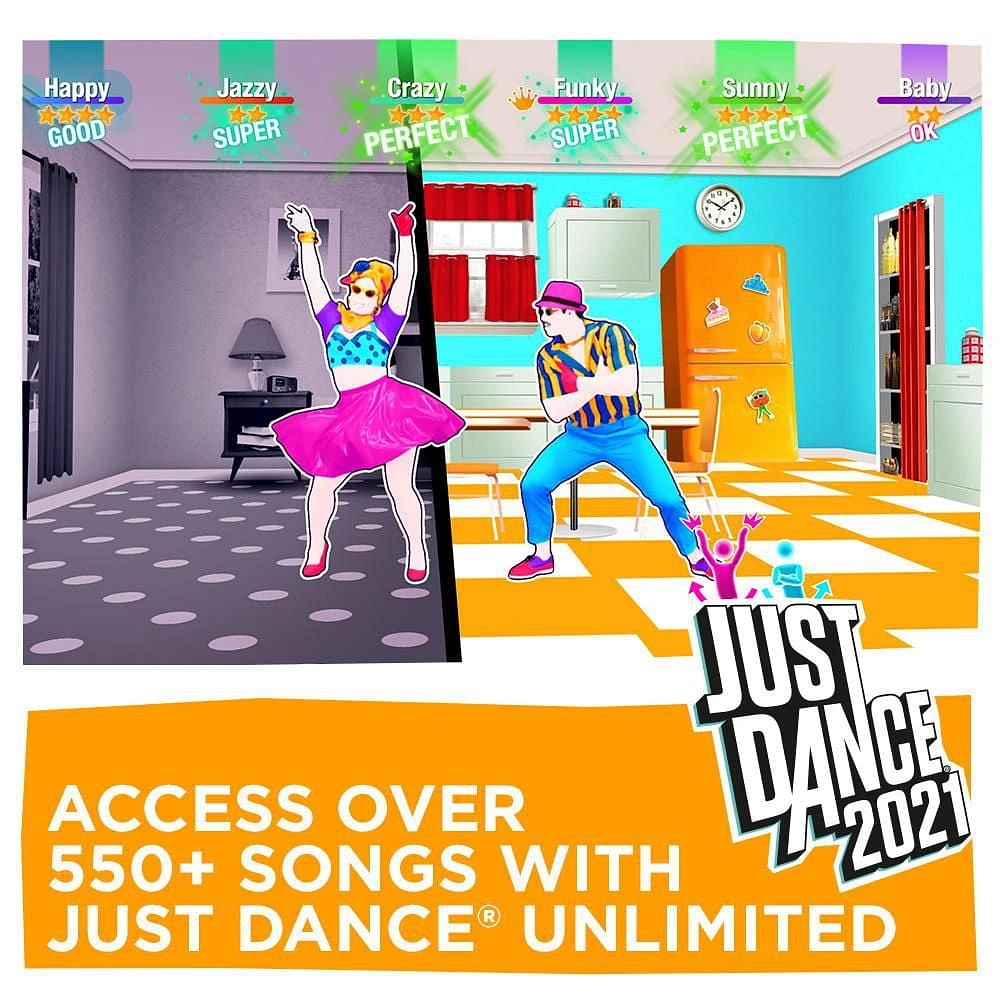 Just Dance 2021 (PS4), PlayStation 4