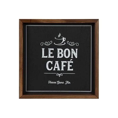 Art d’époque encadré avec café de Hometrends