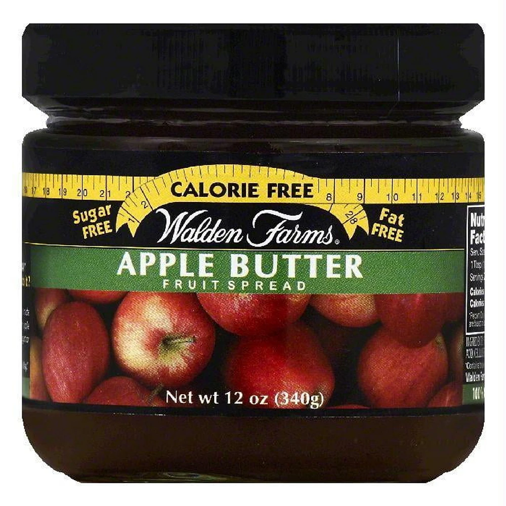 Walden Farms Apple Butter Fruit Spread, 12 OZ (Pack of 6)