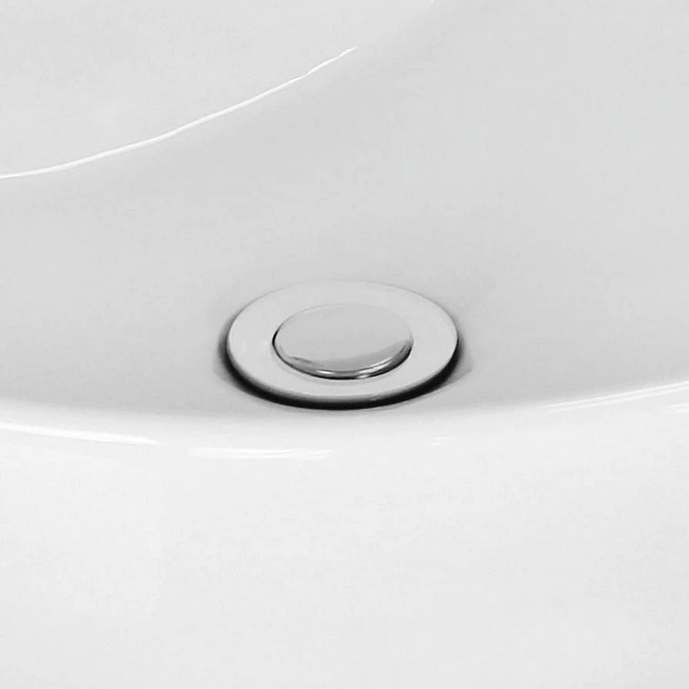 American Imaginations 20.75-in. W CSA Rectangle Bathroom Undermount Sink Set In White
