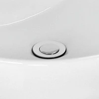 American Imaginations 20.75-in. W CSA Rectangle Bathroom Undermount Sink Set In White