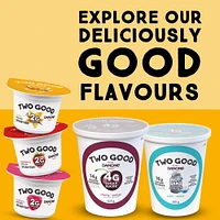 Two Good Yogourt à la vanille, 2g de sucre, 8g de protéines 4 x 95 g