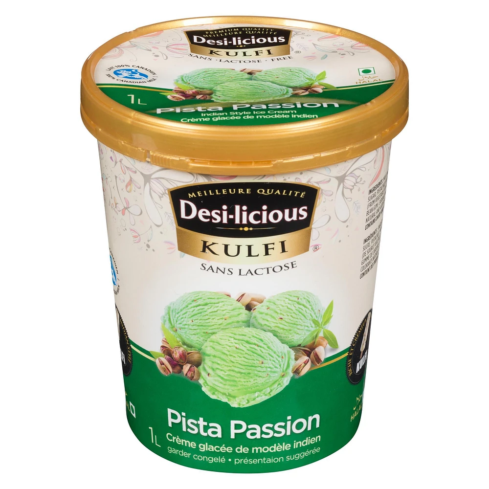 Desi-licious Kulfi Pista Passion., 1 L