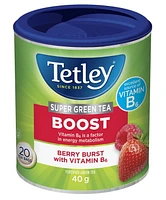 Tetley Super Green Tea Boost - with Vitamin B6, 20 tea bags