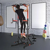 Station Soozier pour équipement d'entraînement de gym à domicile avec banc assis