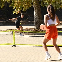 Triumph 4 Square Paddle Pickleball Outdoor Game Net Set