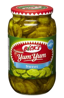 Bick’s cornichons Yum Yum sucrés 1L 1 l