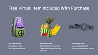Roblox $200 eGift Card [Includes Free Virtual Item] [Redeem Worldwide]