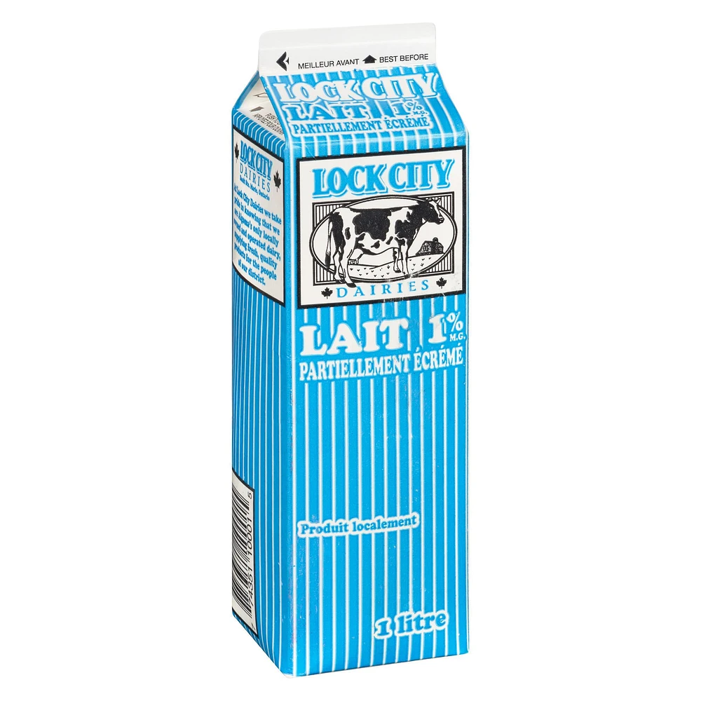 1L 1% Lock City Dairies Milk, 1L 1% Lock City Dairies