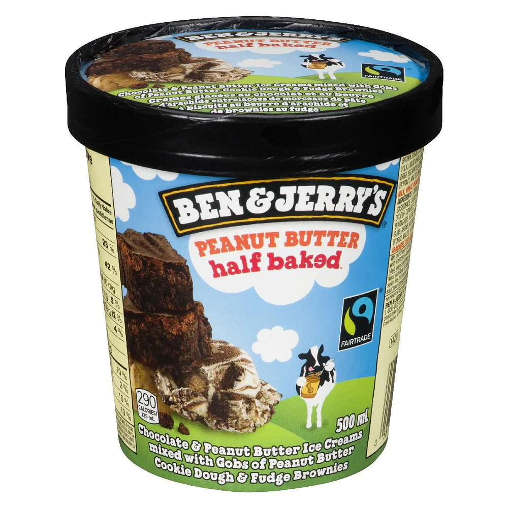 Ben & Jerry's Peanut Butter Half Baked Ice Cream