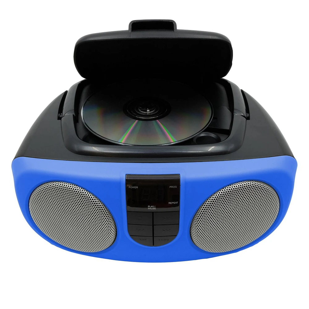 Proscan Portable CD Player/Boombox with AM/FM Radio