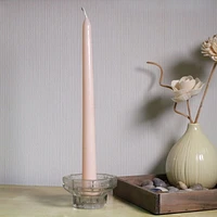 Hometrends 10" Bougie effilée rosée 10"H, non parfumé