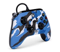 PowerA Enhanced Wired Controller for Xbox Series X|S - Blue Camo