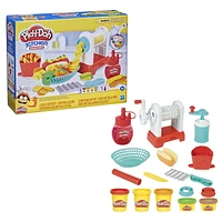 Play-Doh Kitchen Creations, jouet Friterie pour enfants avec pâte Play-Doh Drizzle et 5 couleurs de pâte à modeler atoxique, dès 3 ans À partir de 3 ans