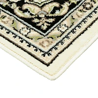 hometrends Algoma Black & Beige Area Rug