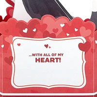 Carte déployable de la Saint-Valentin  avec son et mouvement –  Paper Wonder de Hallmark