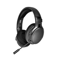 onn. Wireless Rechargeable Over-Ear Gaming Headset, 12 Playtime Hours, USB Receiver