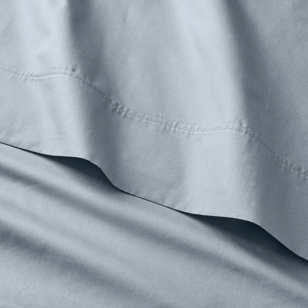 Better Homes & Gardens 300 Contexture Frais Et Sec 4 pièces coton Ensemble de draps en percale