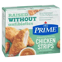 Prime Chicken Strips Raised Without Antibiotics