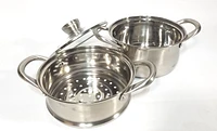 Sunwealth 20cm 2-tier Steamer in 304 Stainless Steel