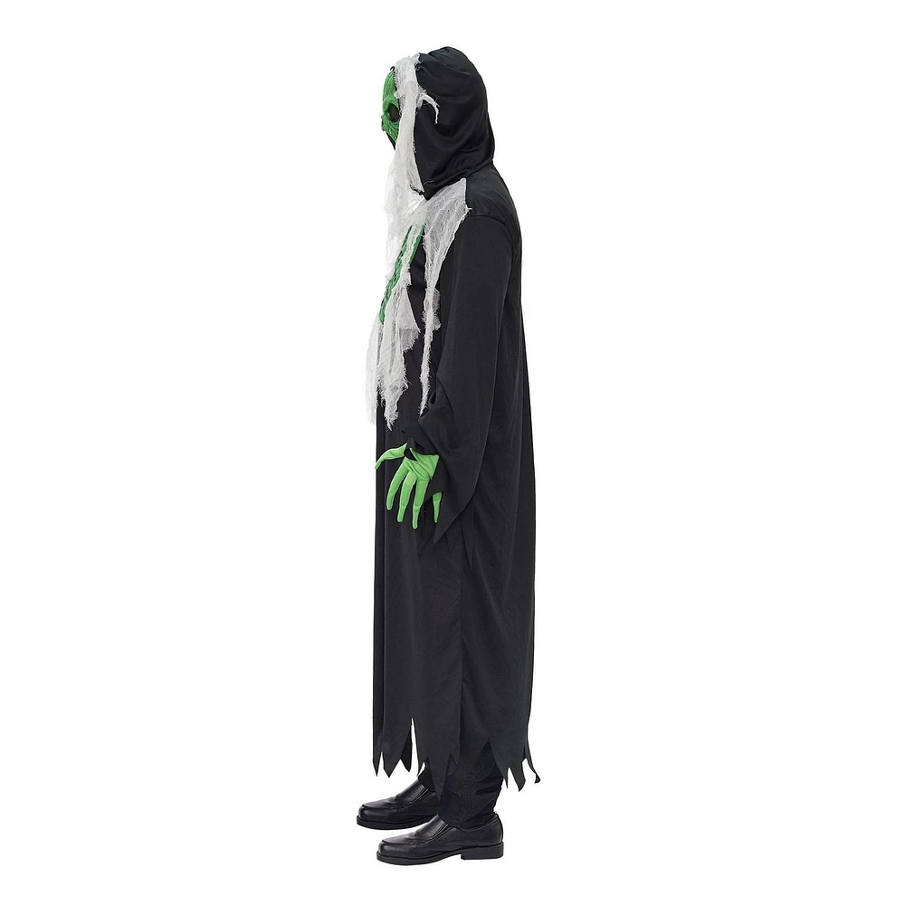 Costume d'extraterrestre en colère pour hommes adultes pour célébrer Halloween