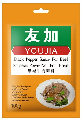 YOUJIA BLACK PEPPER SAUCE FOR BEEF, BLACK PEPPER SAUCE FOR BEEF
