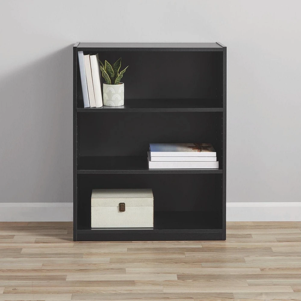 Mainstays -Shelf Bookcase with Adjustable Shelves, Multiple Colors, adjustable shelves