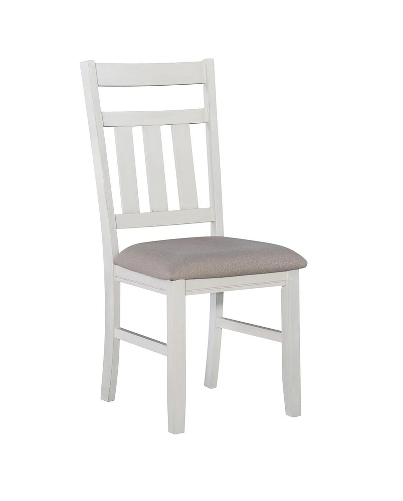 Padilla 5-Piece Dining Set, White