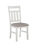 Padilla 5-Piece Dining Set, White