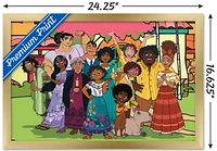 Disney Encanto - Family Wall Poster, 22.375" x 34" Framed