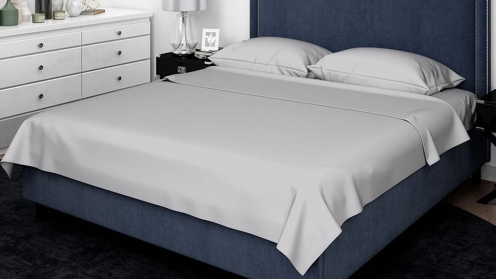 Ensembles de draps en coton peigné 500 fils Johnson Home
