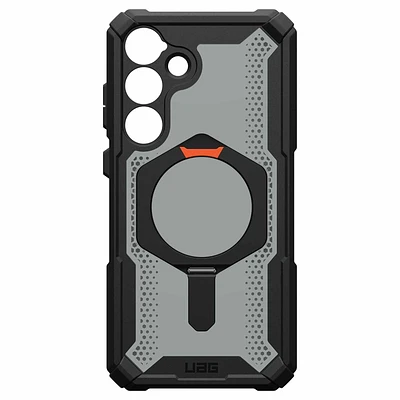 UAG Étui Robuste avec Support Plasma XTE Noir/Orange pour Samsung Galaxy S25+