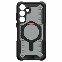 UAG Plasma XTE Rugged Kickstand Case Black/Orange for Samsung Galaxy S25+