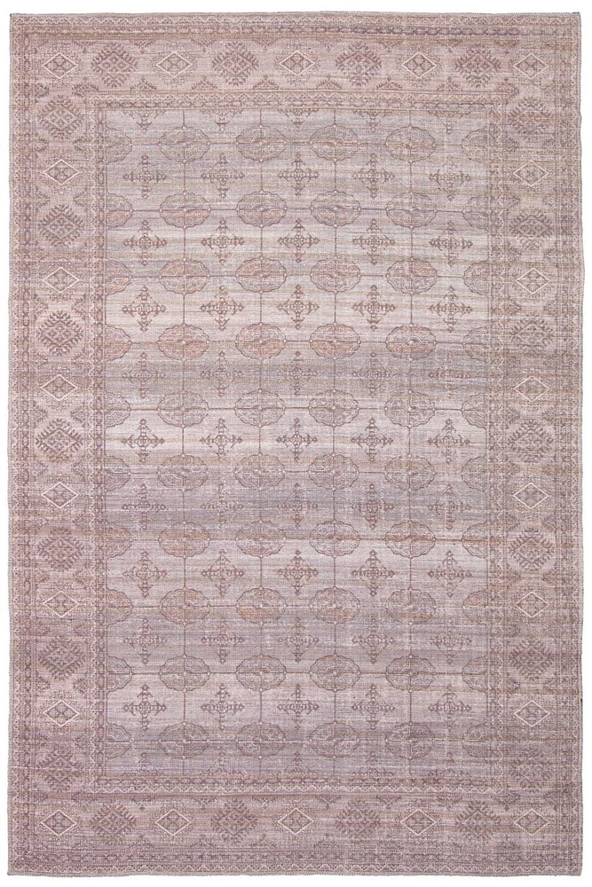 ECARPET Persian Style Area Rug, Turkoman Indoor Carpet, Eco Friendly, Machine Washable