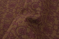 ECARPETGALLERY 4'7" x 6'8" Transitional Collage Handmade Area Rug for Living Room, Dining Room and Bedroom in Brown