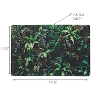 Set De Table En Plastique Living Wall - Lot De 12