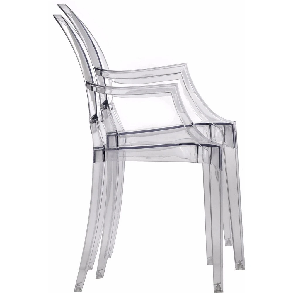 Fauteuil fantôme clair Nicer Furniture